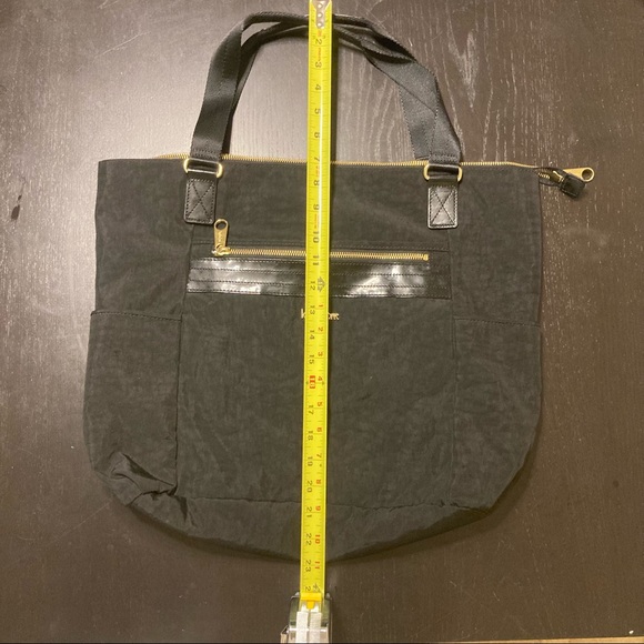 Kipling Black Everyday Use Large Tote Bag In Great Condition - Picture 7 of 10